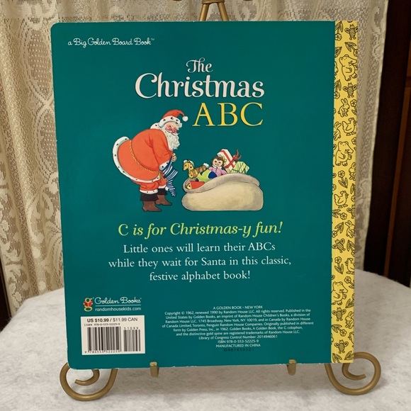 A BIG GOLDEN BOOK “THE CHRISTMAS ABC’s” - Picture 6 of 7